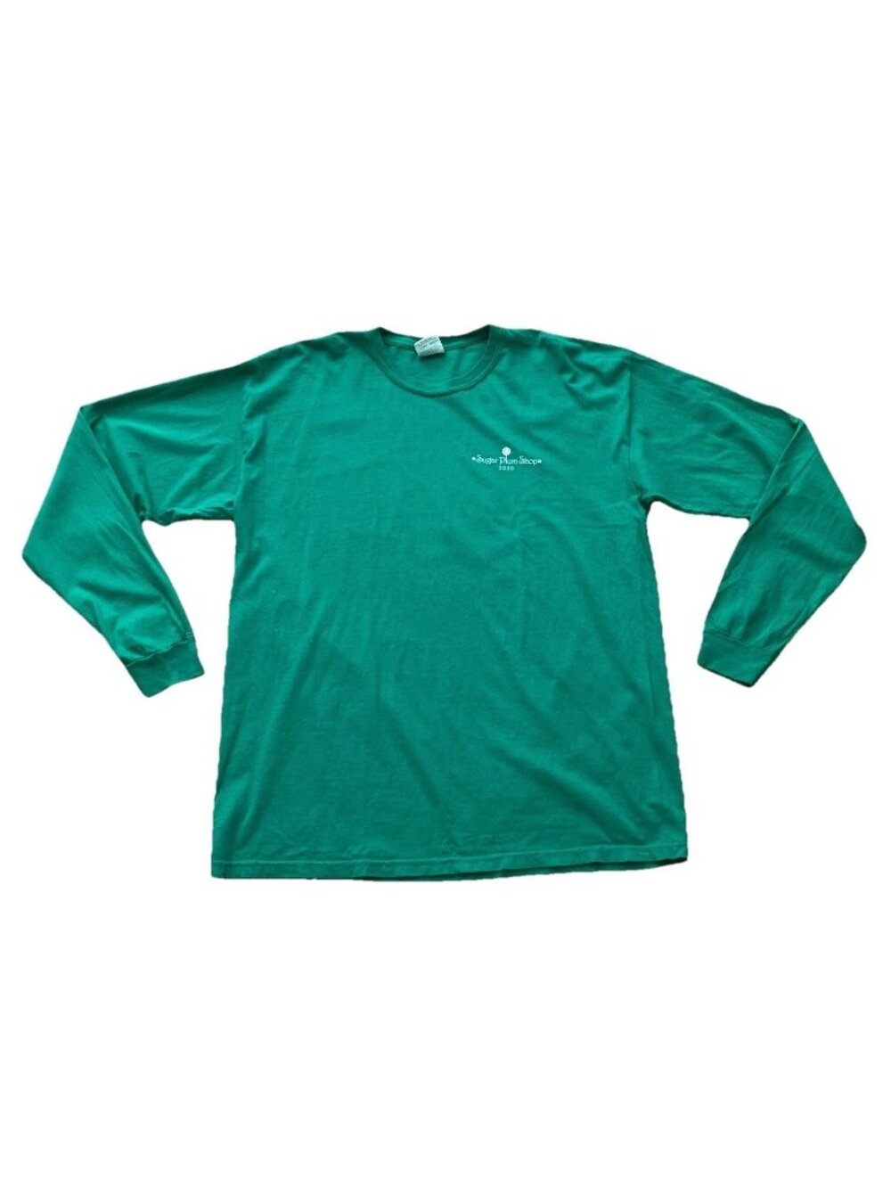 Children’s Hospital Regions Bank Sugar Plum Shop Shirt Mens XL Green Long Sleeve
